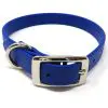 K-9 Komfort 3/4 Inch TufFlex Blue D Ring Collar
