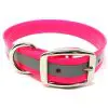 1 Inch Reflective Pink D Ring Collar