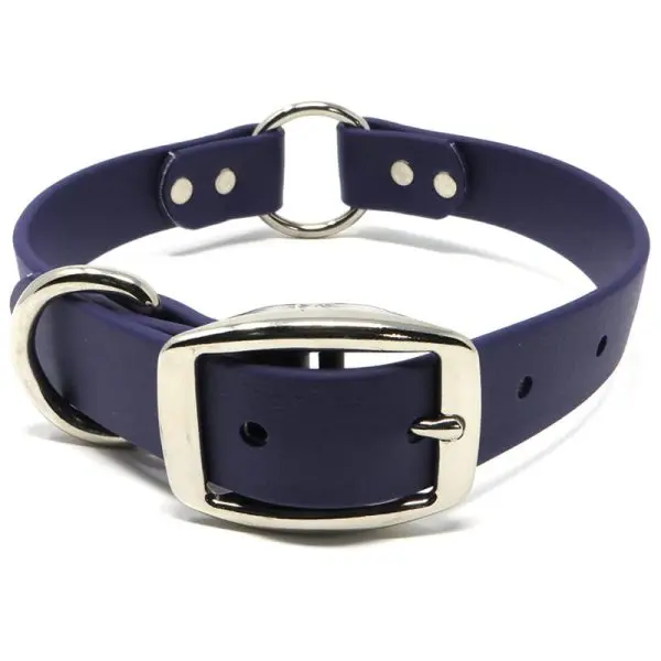 K-9 Komfort 1 Inch TufFlex Purple Center Ring Collar