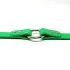 K-9 Komfort 1 Inch TufFlex Neon Green Center Ring Collar