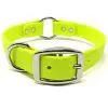 K-9 Komfort 1 Inch TufFlex Neon Yellow Center Ring Collar