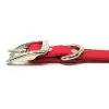 K-9 Komfort 3/4 Inch TufFlex Red D Ring Collar