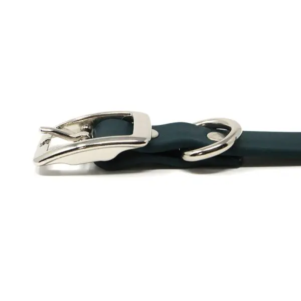 K-9 Komfort 3/4 Inch TufFlex Green Center Ring Collar