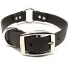 K-9 Komfort 1 Inch TufFlex Brown Center Ring Collar