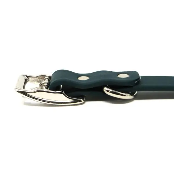 K-9 Komfort 3/4 Inch TufFlex Green Center Ring Collar