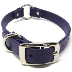 K-9 Komfort 3/4 Inch TufFlex Purple Center Ring Collar