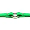 K-9 Komfort 3/4 Inch TufFlex Neon Green Center Ring Collar