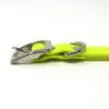 K-9 Komfort 3/4 Inch TufFlex Neon Yellow Center Ring Collar