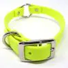 K-9 Komfort 3/4 Inch TufFlex Neon Yellow Center Ring Collar