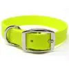 K-9 Komfort 1 Inch TufFlex Neon Yellow D Ring Collar