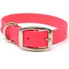 K-9 Komfort 1 Inch TufFlex Pink D Ring Collar