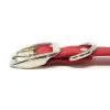 K-9 Komfort 1 Inch TufFlex Red D Ring Collar