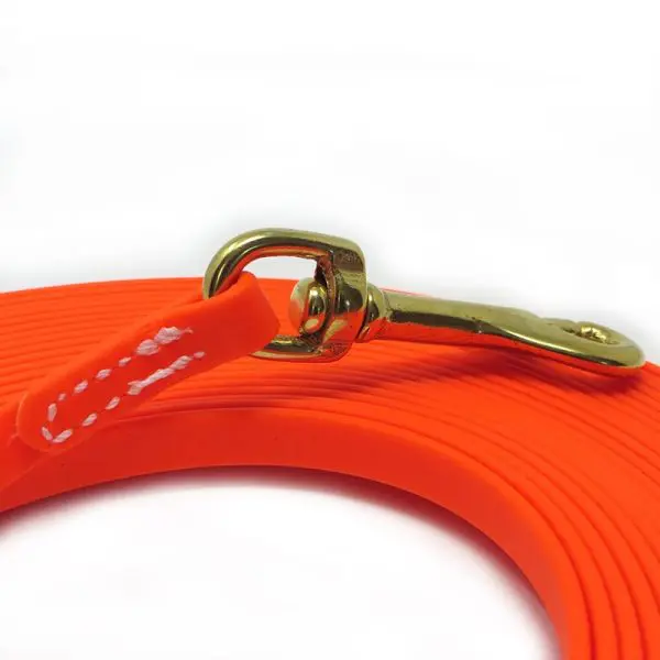 K-9 Komfort TufFlex Orange Light Check Cord