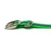 K-9 Komfort 1 Inch Reflective Neon Green Center Ring Collar