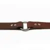 1 Inch Leather Center Ring Collar