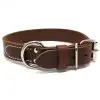 1 1/4 Inch Deluxe Leather Collar