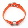 3/4 Inch Reflective Orange Center Ring Collar