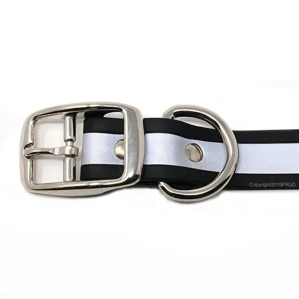 1 Inch Beta Reflective Collar RIC Black