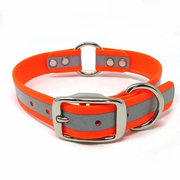 1 Inch Beta Reflective Collar Orange