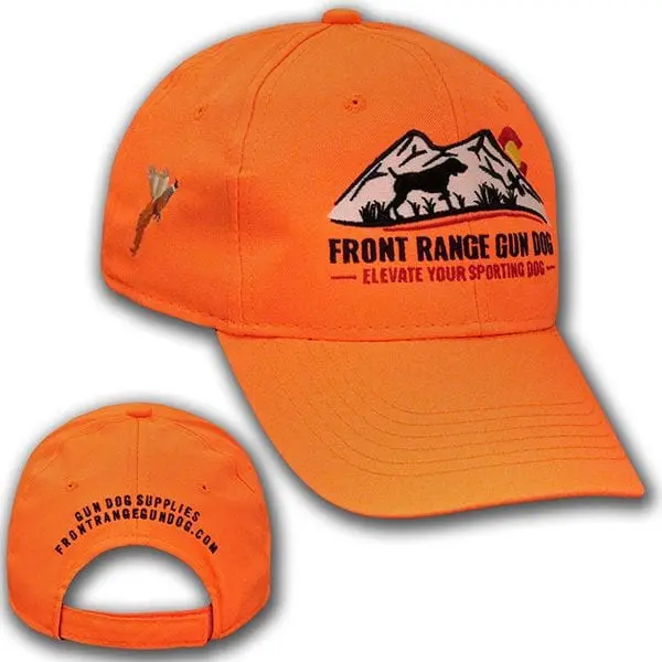 Front Range Gun Dog Blaze Orange Cap