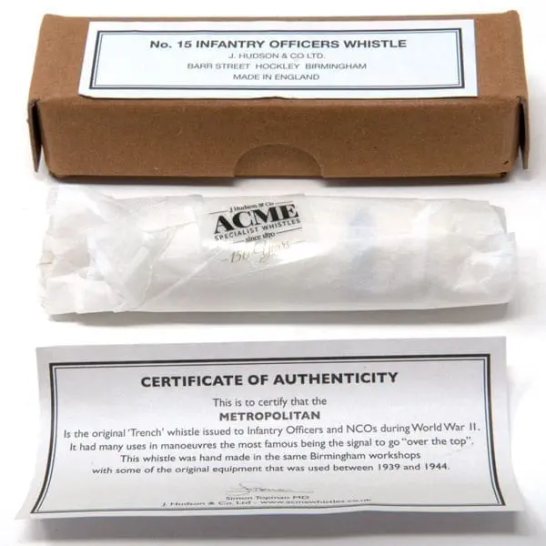 Acme Infantry Officers Whistle