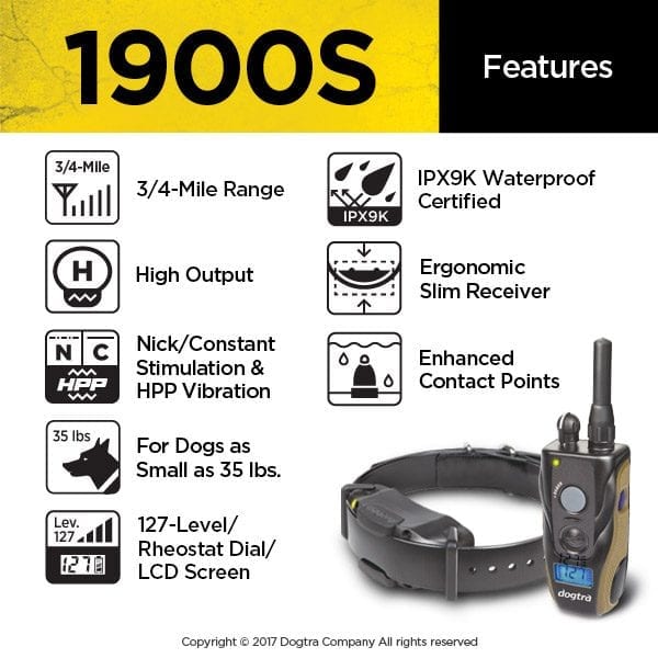 Dogtra 1900S System Features