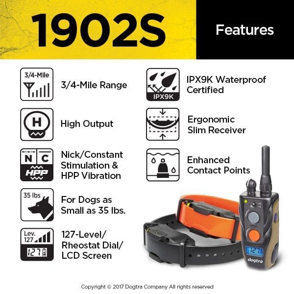 Dogtra 1902S System Features
