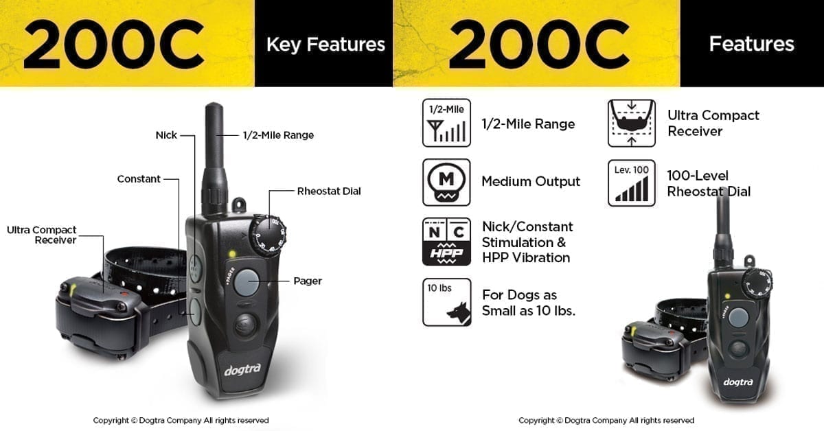 Dogtra 200C System | Free Shipping | Front Range Gun Dog