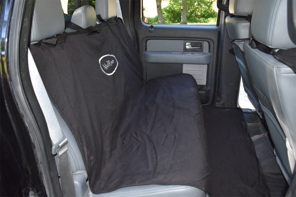 Mud River Two Barrel Double Seat Cover Black