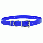 K-9 Komfort 3/4″ Universal Replacement Strap with Roller Double Buckle and D Loop-Blue