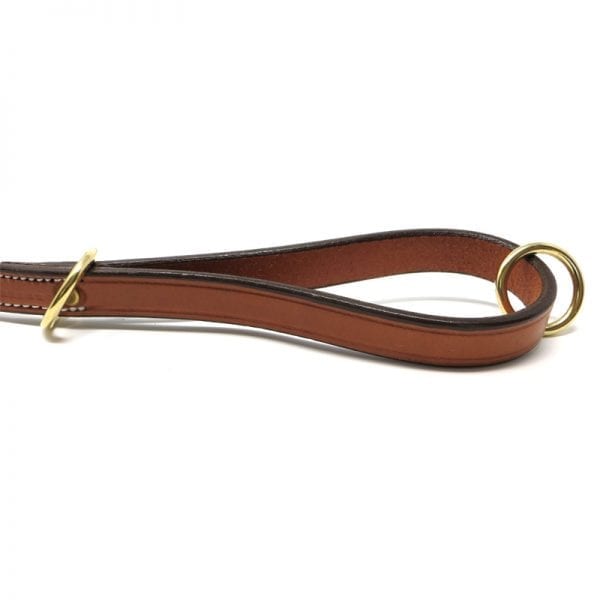 K-9 Komfort London Tan Deluxe Leather Lead