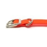 K-9 Komfort 3/4 Inch TufFlex Orange D Ring Collar