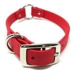 K-9 Komfort 3/4 Inch TufFlex Red Center Ring Collar