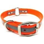 1 Inch Reflective Orange Center Ring Collar