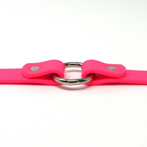 K-9 Komfort 3/4 Inch TufFlex Pink Center Ring Collar