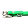 K-9 Komfort 3/4 Inch TufFlex Neon Green D Ring Collar