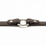 K-9 Komfort 3/4 Inch TufFlex Brown Center Ring Collar