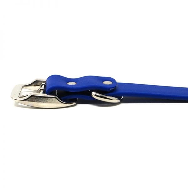 K-9 Komfort 1 Inch TufFlex Blue Center Ring Collar