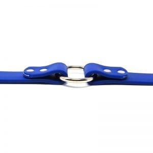 K-9 Komfort 1 Inch TufFlex Blue Center Ring Collar