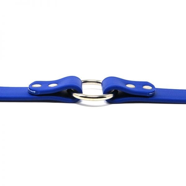 K-9 Komfort 1 Inch TufFlex Blue Center Ring Collar