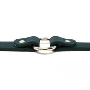 K-9 Komfort 3/4 Inch TufFlex Green Center Ring Collar