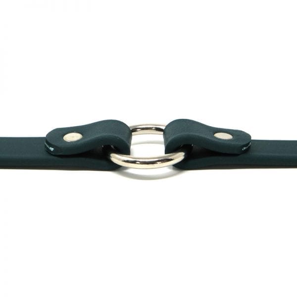 K-9 Komfort 3/4 Inch TufFlex Green Center Ring Collar