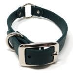K-9 Komfort 3/4 Inch TufFlex Green Center Ring Collar