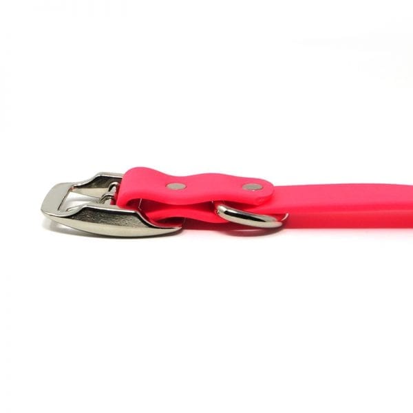 K-9 Komfort 1 Inch TufFlex Pink Center Ring Collar