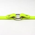 K-9 Komfort 3/4 Inch TufFlex Neon Yellow Center Ring Collar