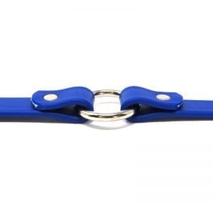 K-9 Komfort 3/4 Inch TufFlex Blue Center Ring Collar