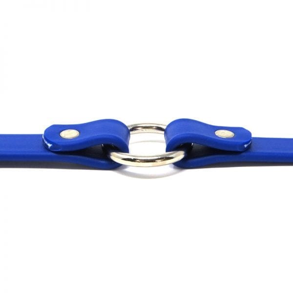 K-9 Komfort 3/4 Inch TufFlex Blue Center Ring Collar