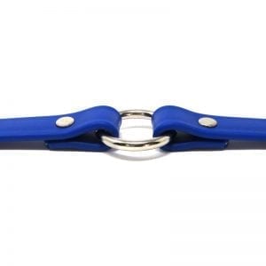 K-9 Komfort 3/4 Inch TufFlex Blue Center Ring Collar