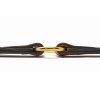 K-9 Komfort 1" Premium Deluxe Tan Skirting with Light Buffalo Liner Leather Collar