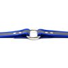 K-9 Komfort 1 Inch Reflective Blue Center Ring Collar